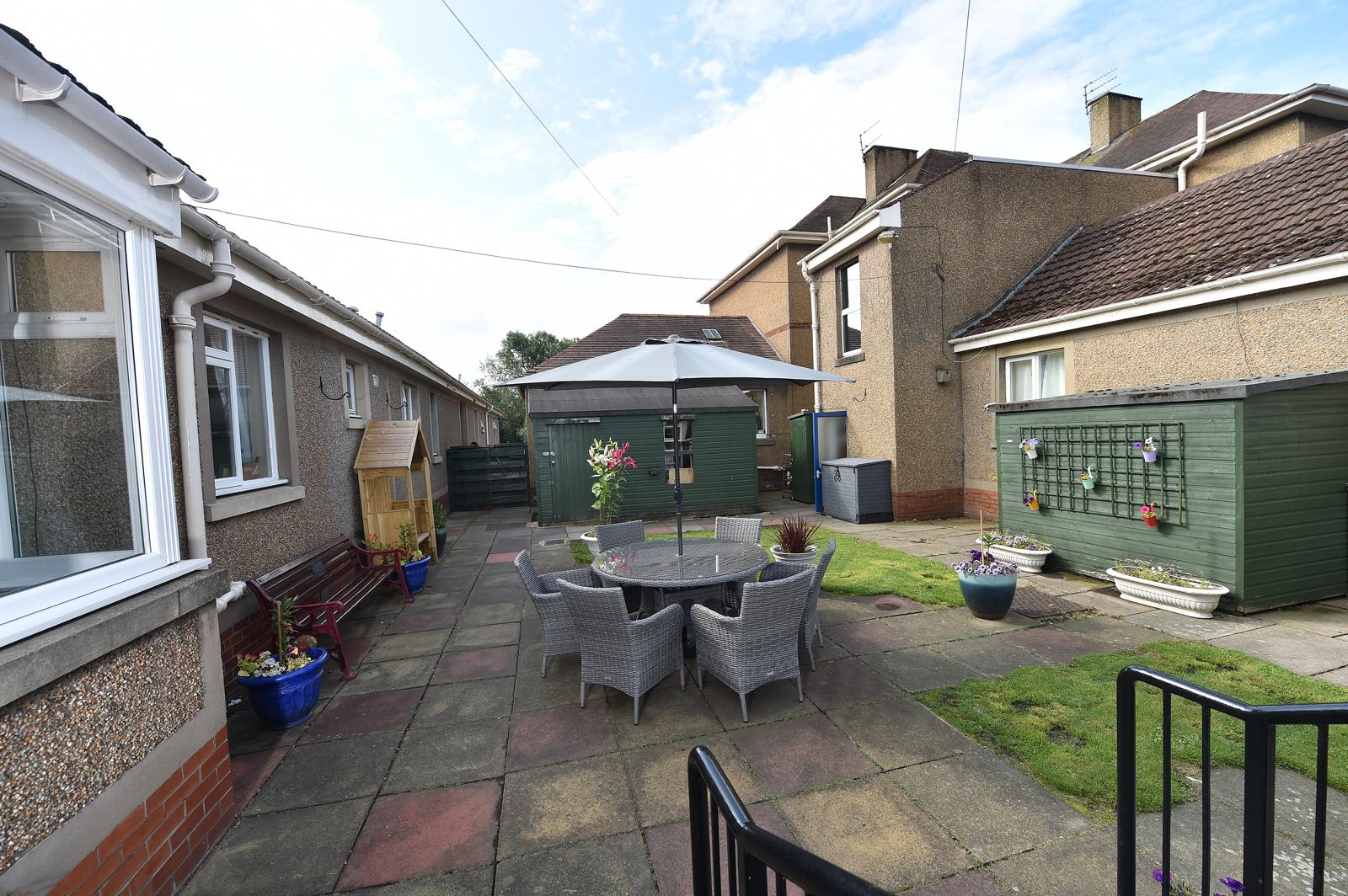 Gallery image of our beautiful and secure backyard